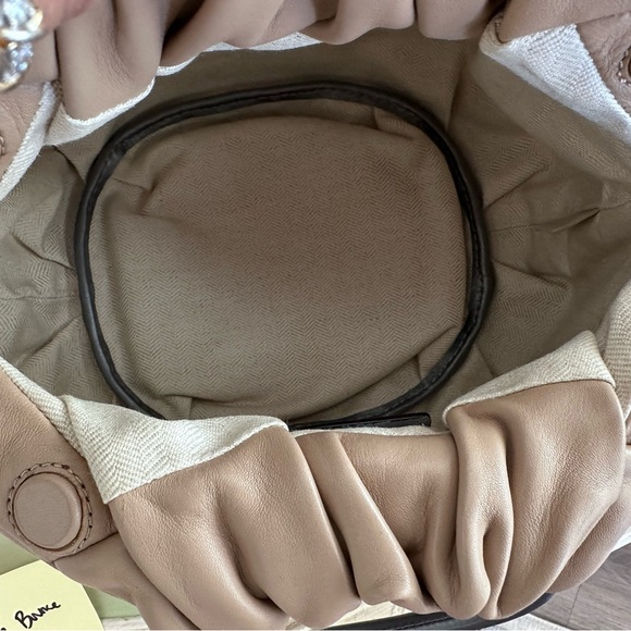 Loewe Rare two toned Limited Edition Bounce Bag Beige Leather Gold HW - Picture 7 of 15